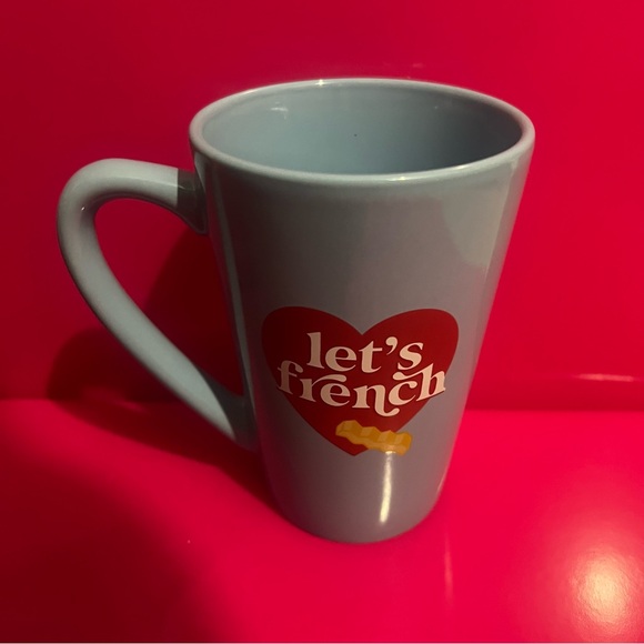 Valentine's Day Mug Cup French Fry “Let’s French" - Picture 6 of 7